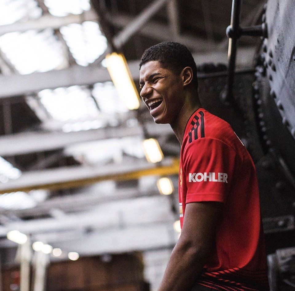 Manchester United home kit for the 2018/19 season