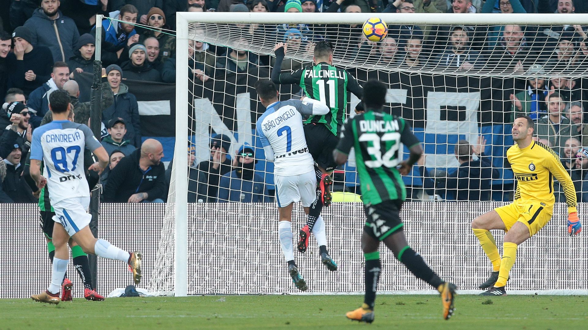 Sassuolo Inter Falcinelli goal