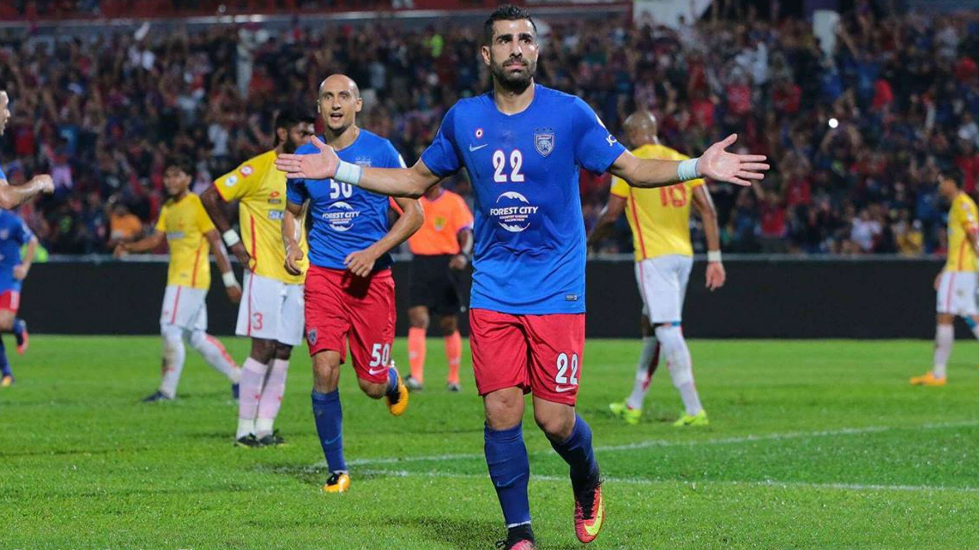 Mohammed Ghaddar, Johor Darul Ta'zim, Selangor, Malaysia Cup