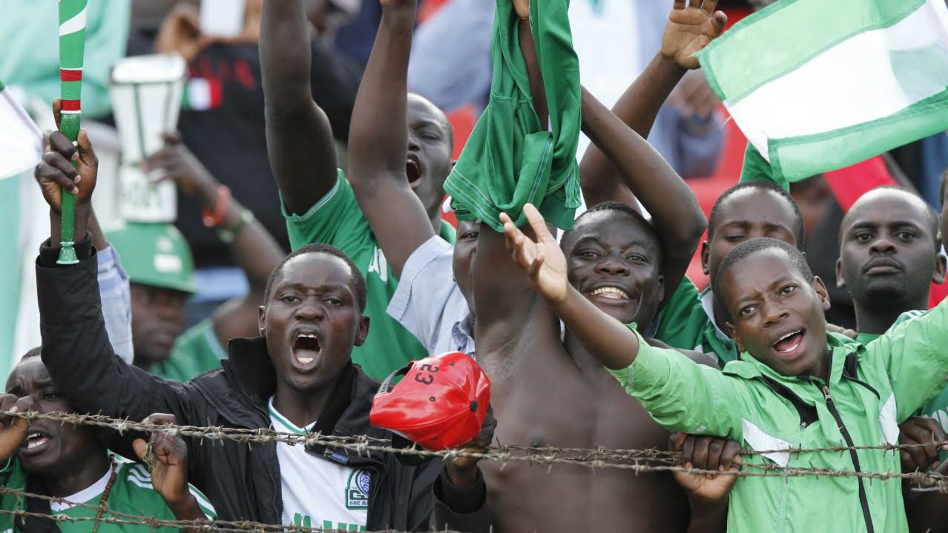 Gor Mahia fans at Nyayo Stadium