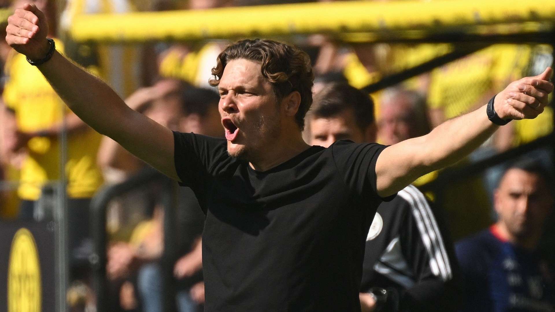 Dortmund's German head coach Edin Terzic