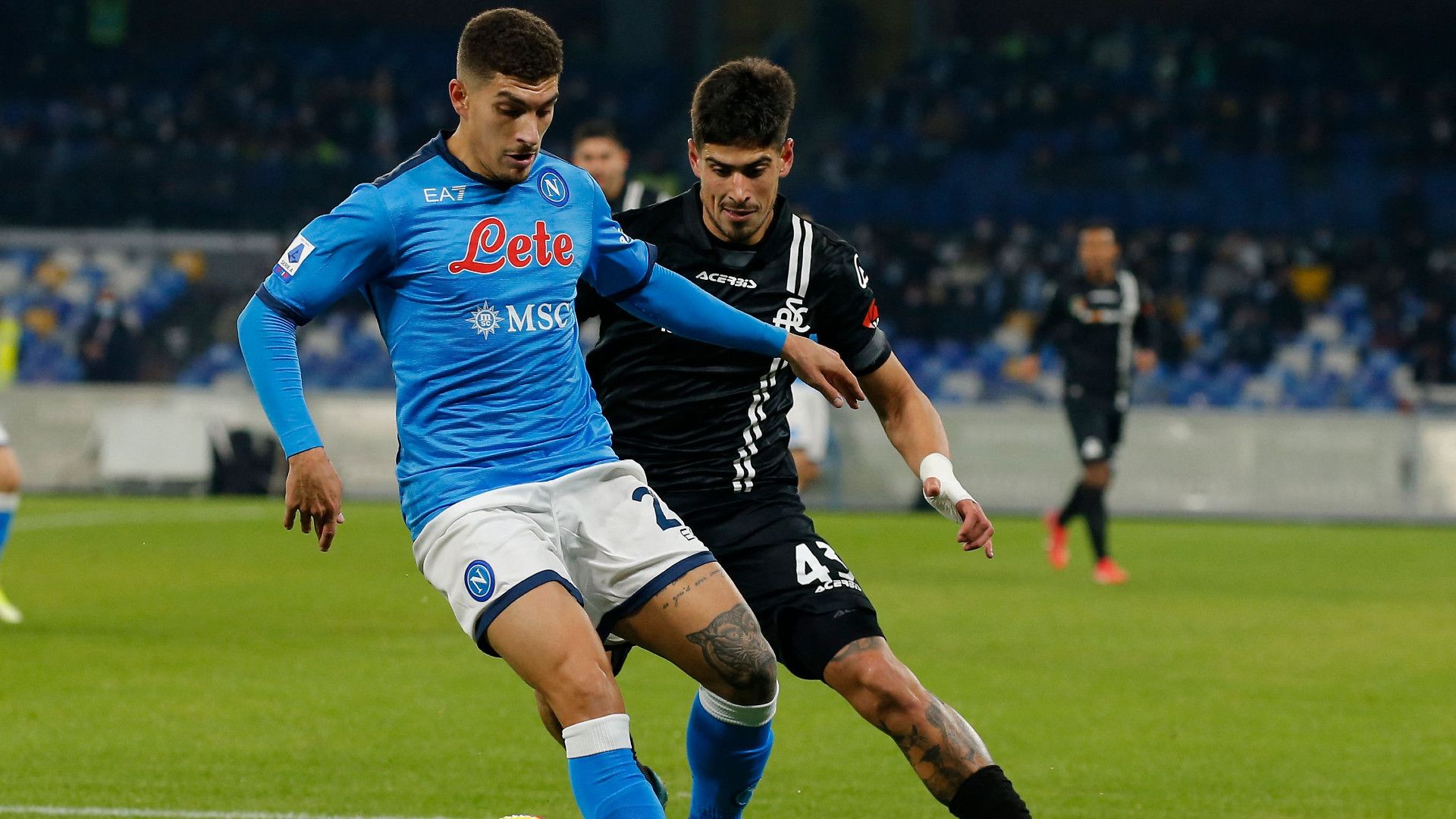 Napoli Spezia Serie A 202122