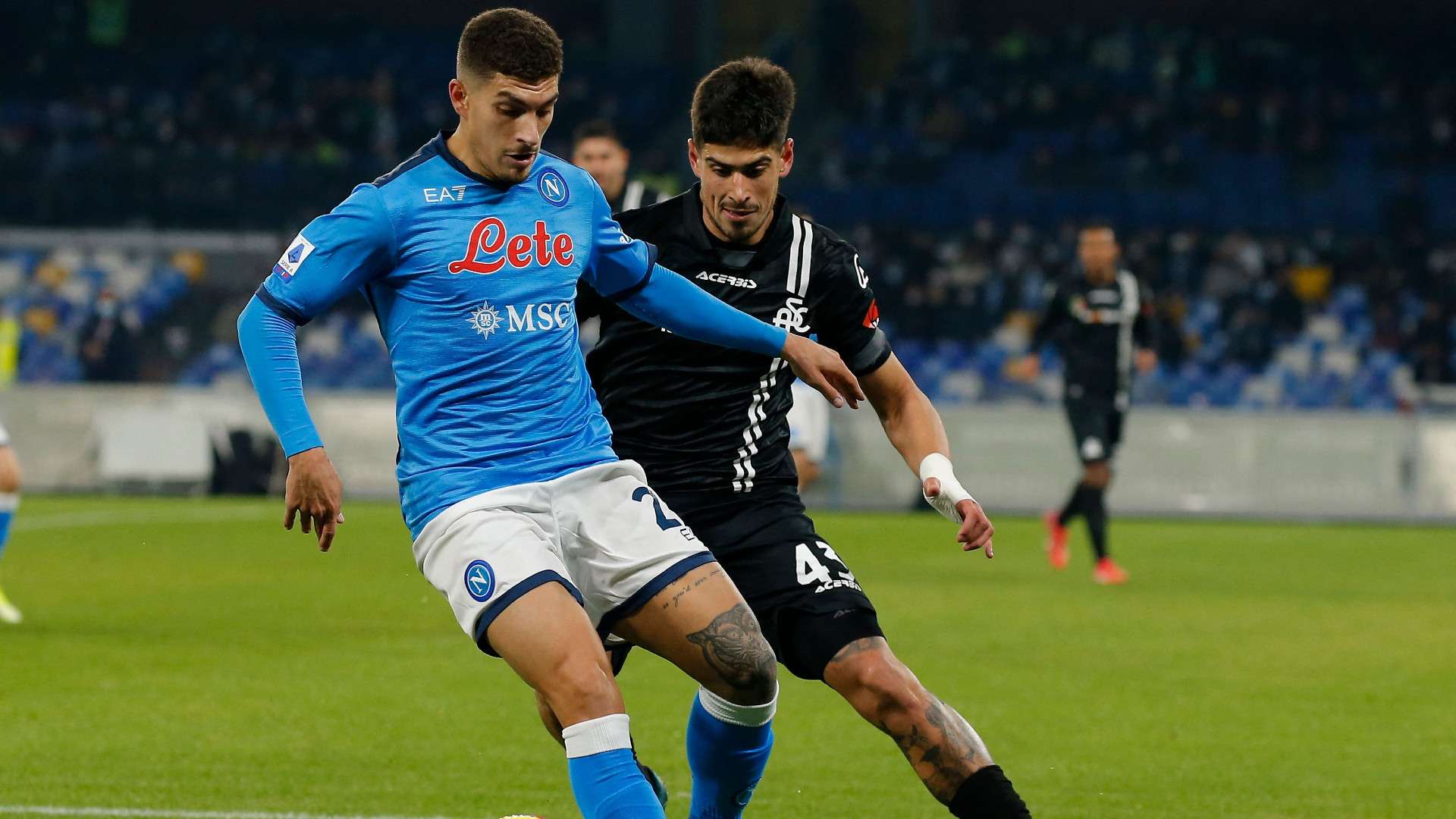 Napoli Spezia Serie A 202122