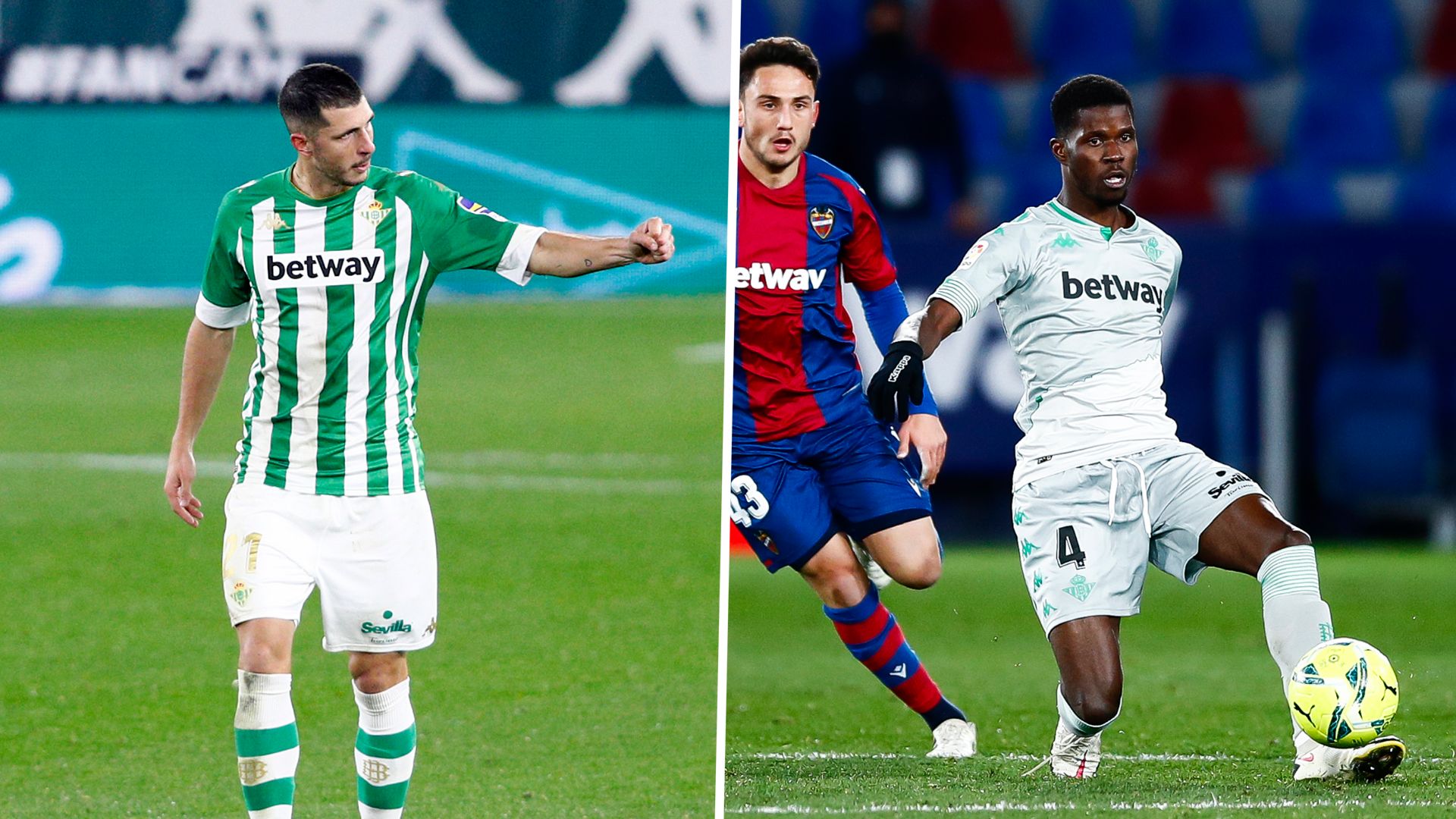 Guido Rodríguez Paul Akouokou Betis