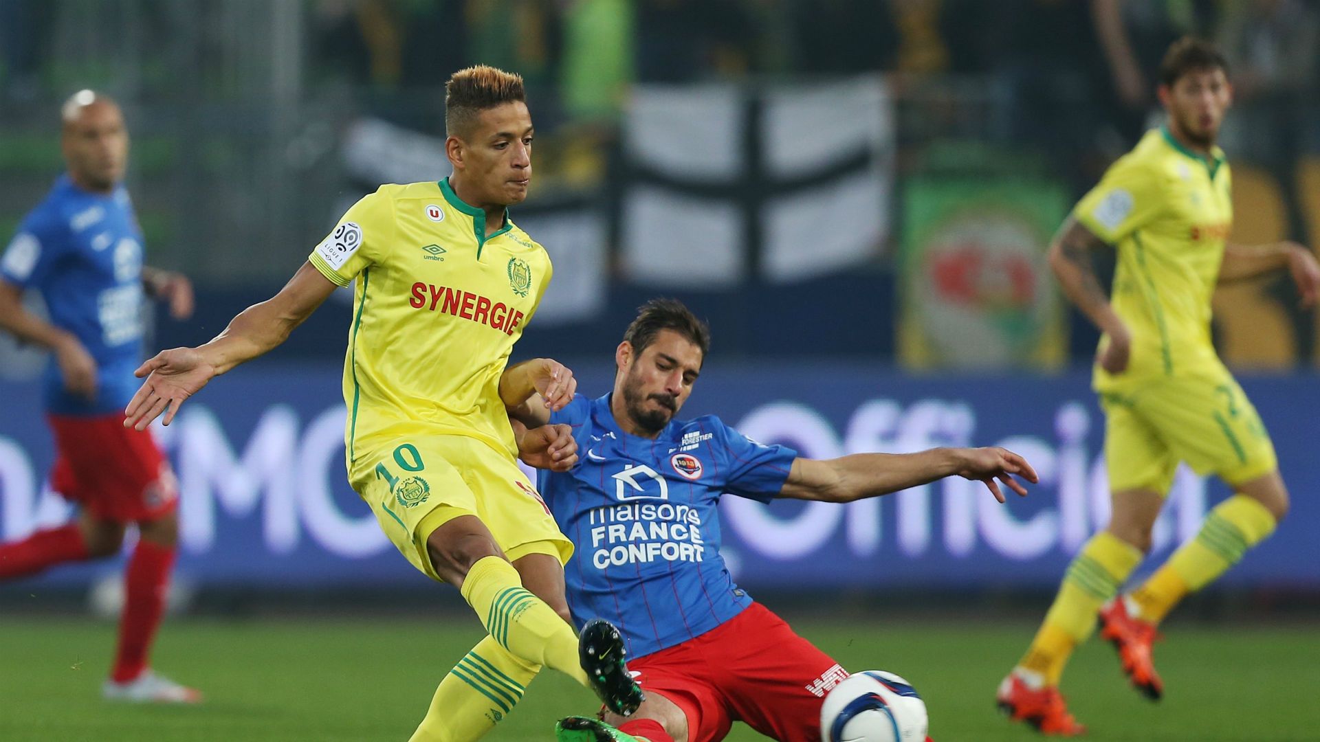 Yacine Bammou Caen Nantes 10232015