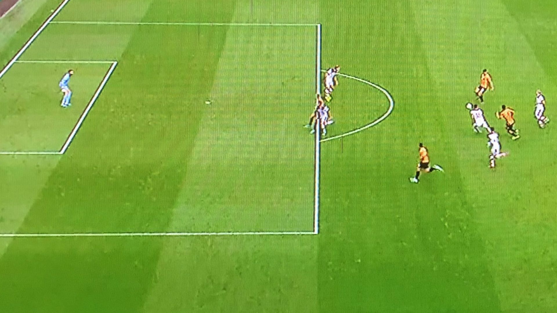 Gol anulado Raúl Jiménez Wolves