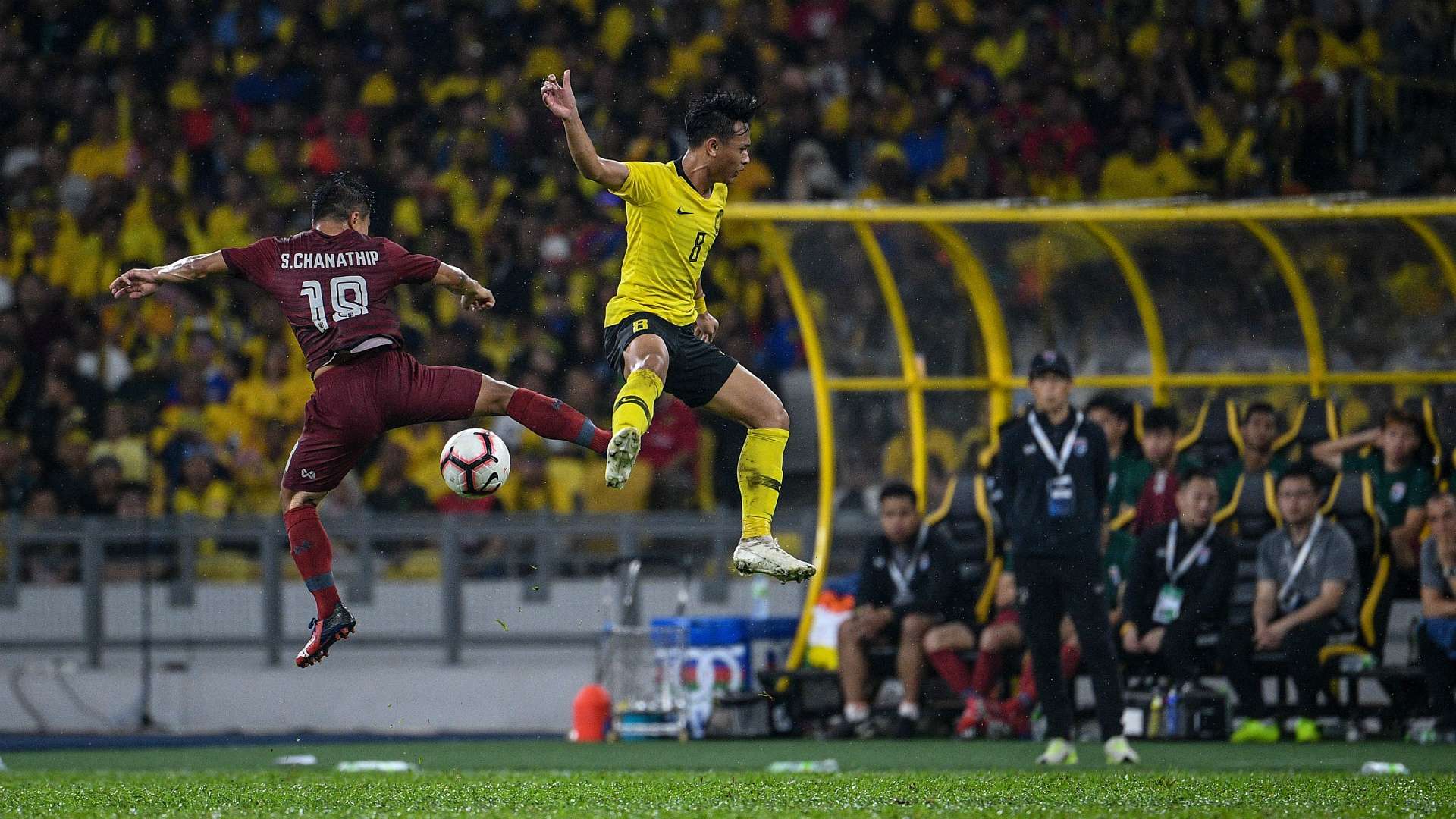 Nor Azam Azih, Malaysia v Thailand, 2022 World Cup qualifier, 14 Nov 2019