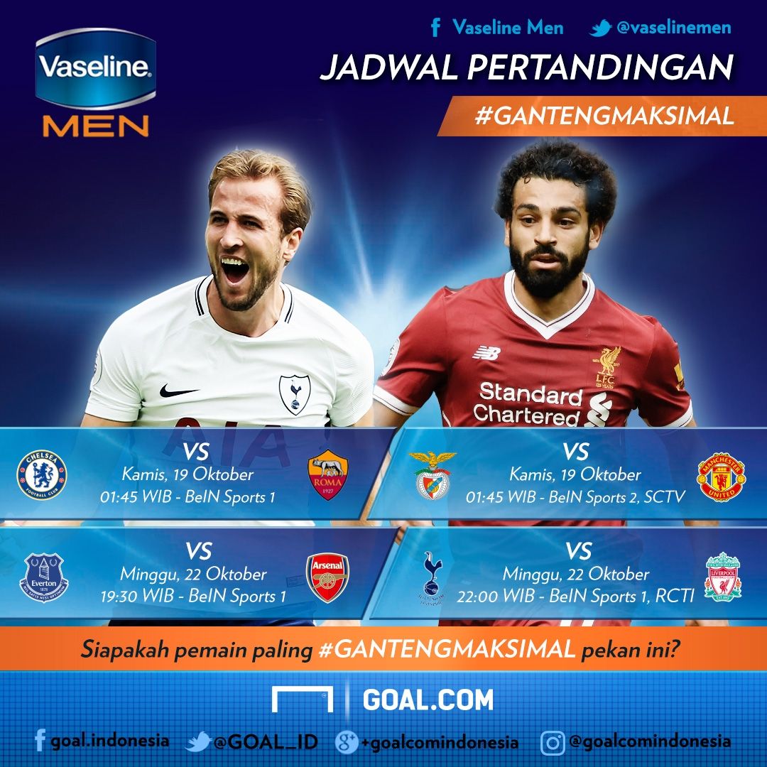 Vaseline Men - Jadwal Ganteng 18 Oktober Promo