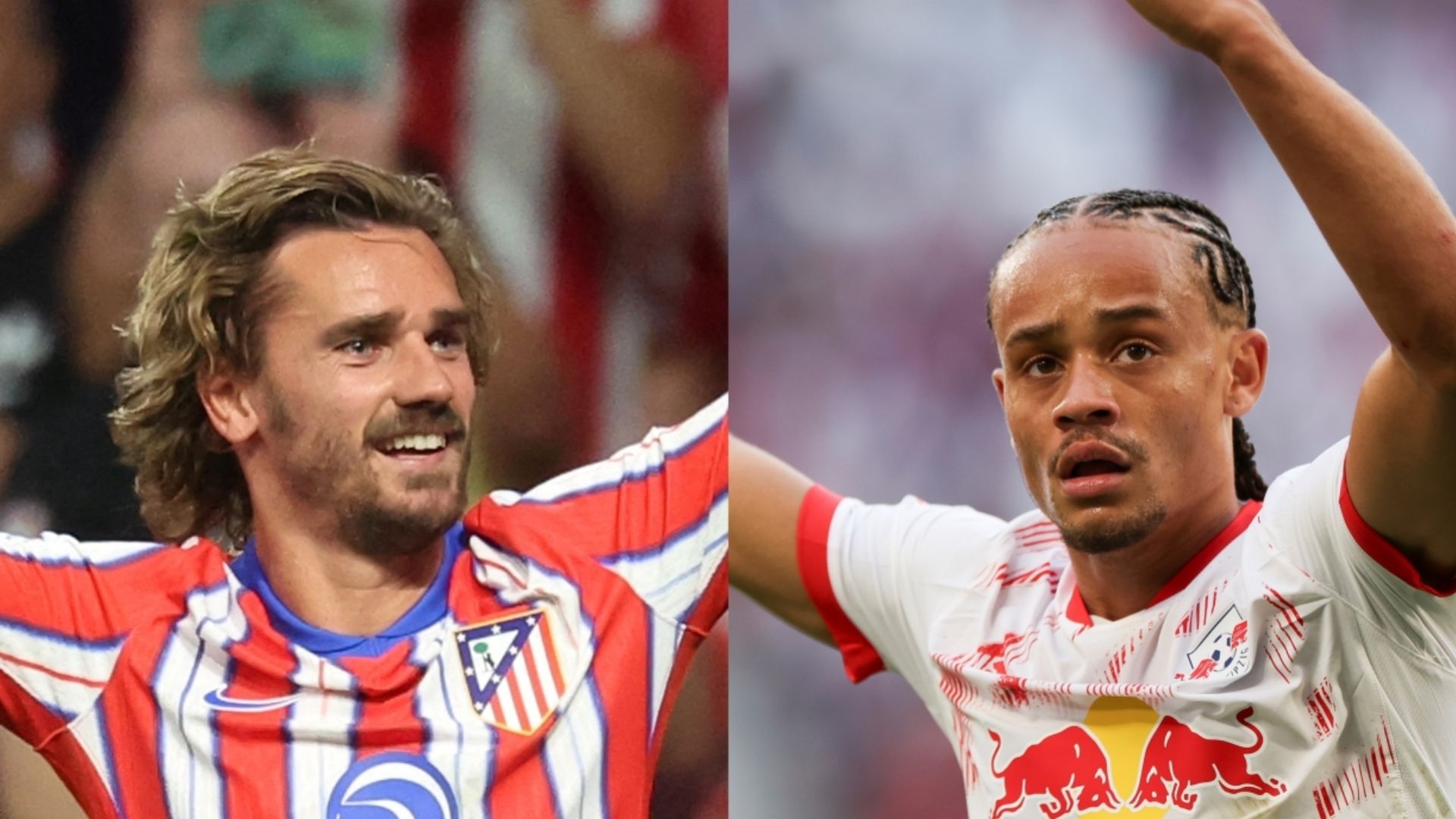 Antoine Griezmann Atletico Madrid Xavi Simons Leipzig