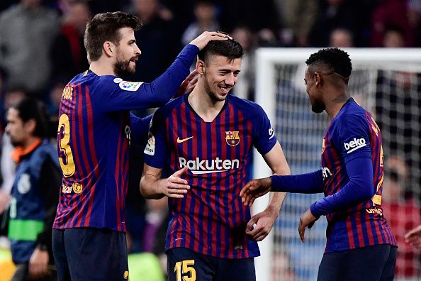 Gerard Pique & Clement Lenglet