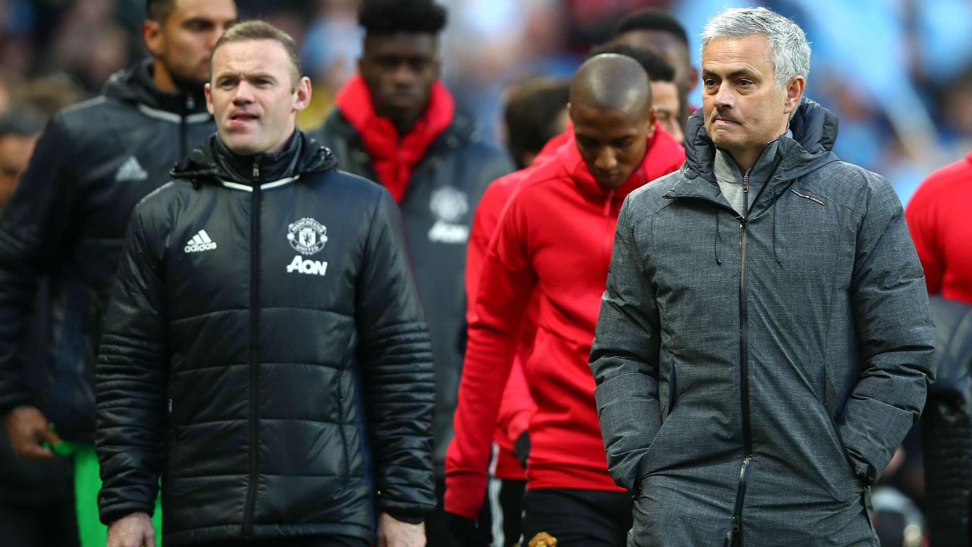 Jose Mourinho Wayne Rooney Manchester United