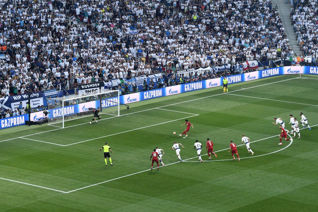 Salah liverpool tottenham ucl final