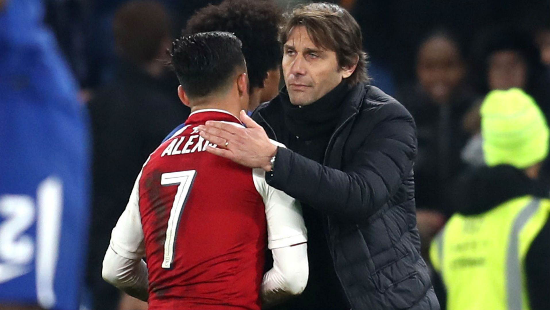 100118 Arsenal Chelsea Antonio Conte Alexis Sánchez