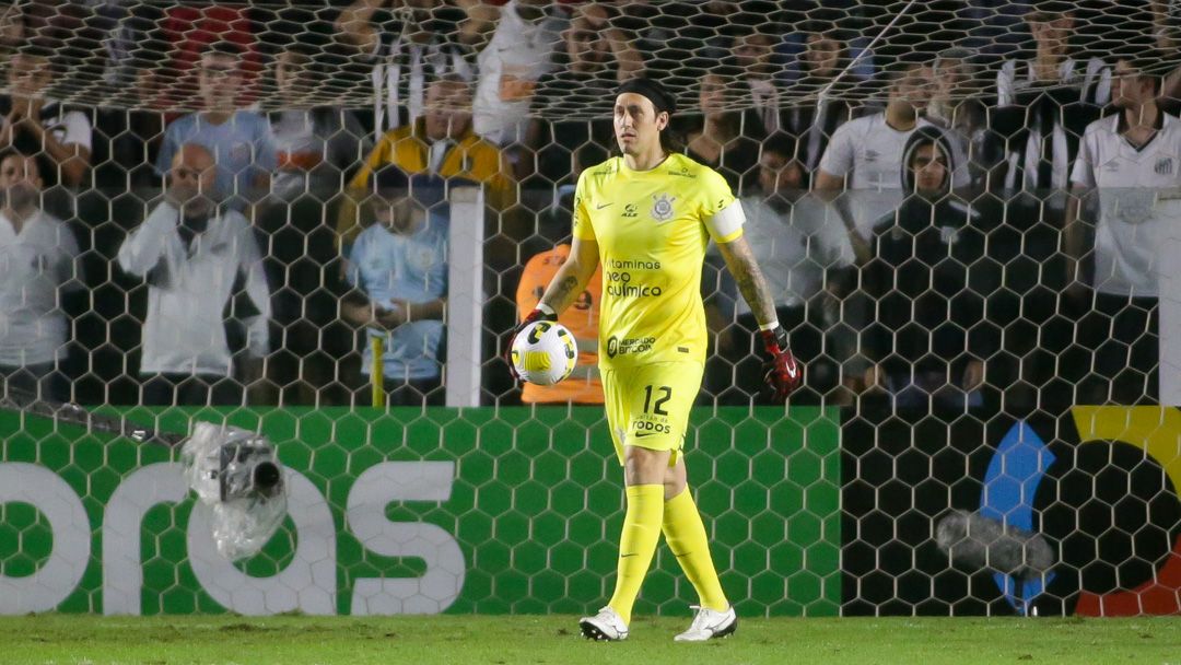 Cássio, Santos x Corinthians