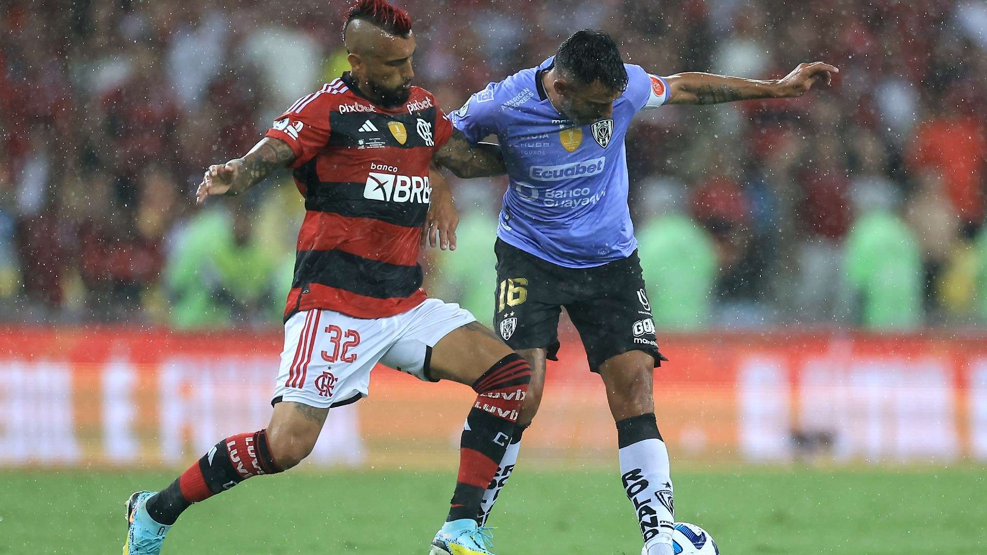 Arturo Vidal Flamengo Independiente del Valle Recopa Sudamericana 28022023