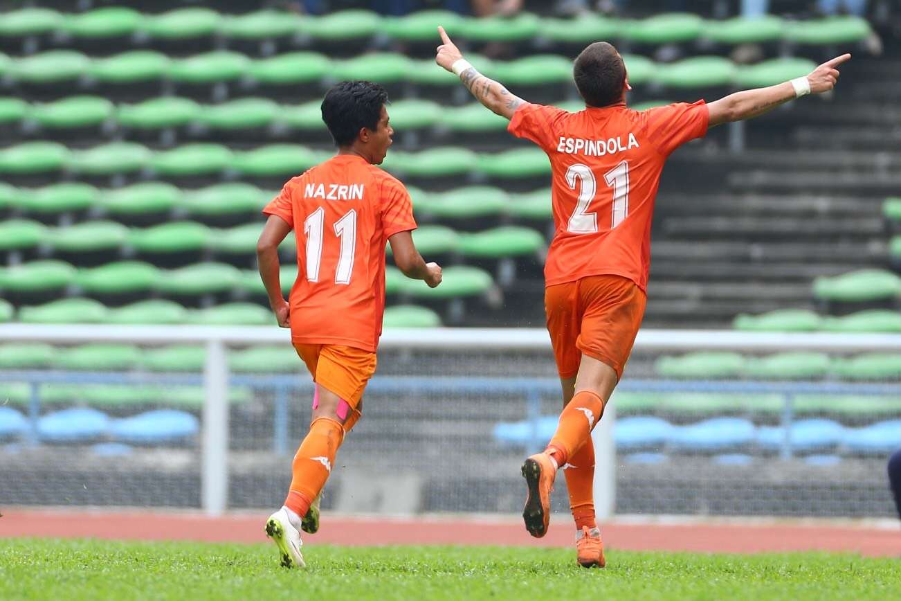 Nazrin Syamsul, Lucas Espindola, PKNS, Perak, Super League, 11/02/17