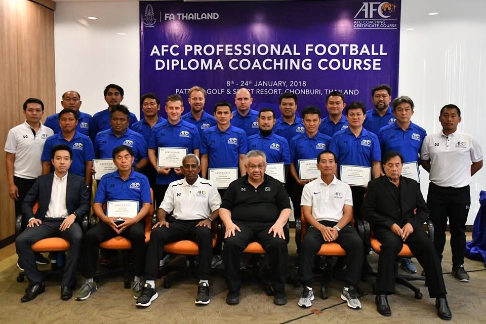 พิธีปิดการอบรบโค้ช โปร ไลเซนส์