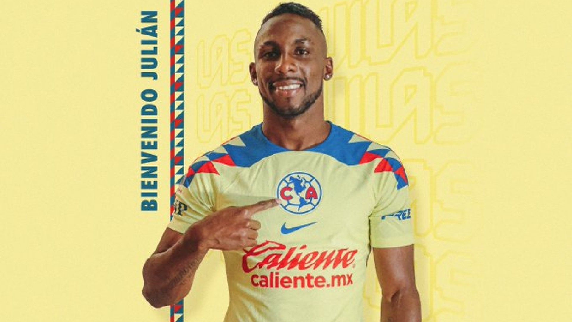 Julián Quiñones América presentación