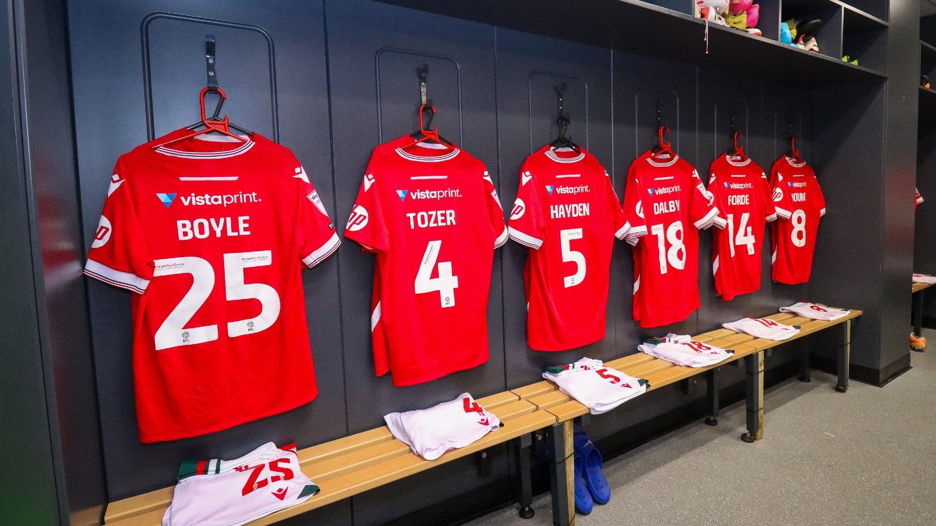 Racecourse dressing room