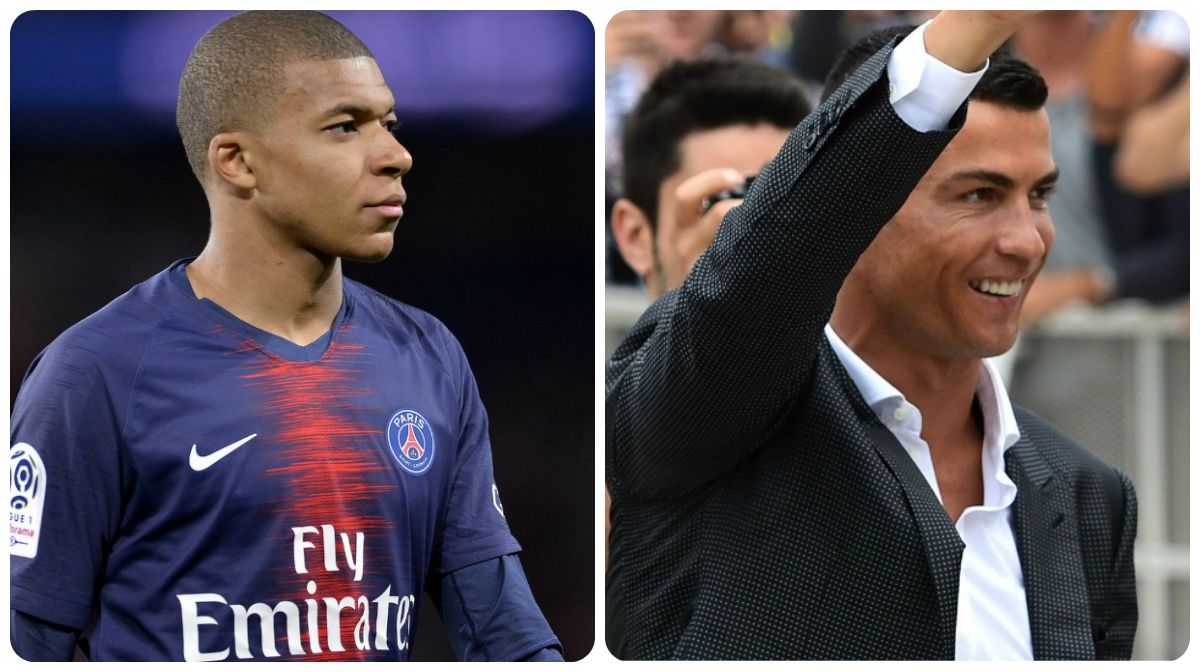 Kylian Mbappe, Cristiano Ronaldo GFX