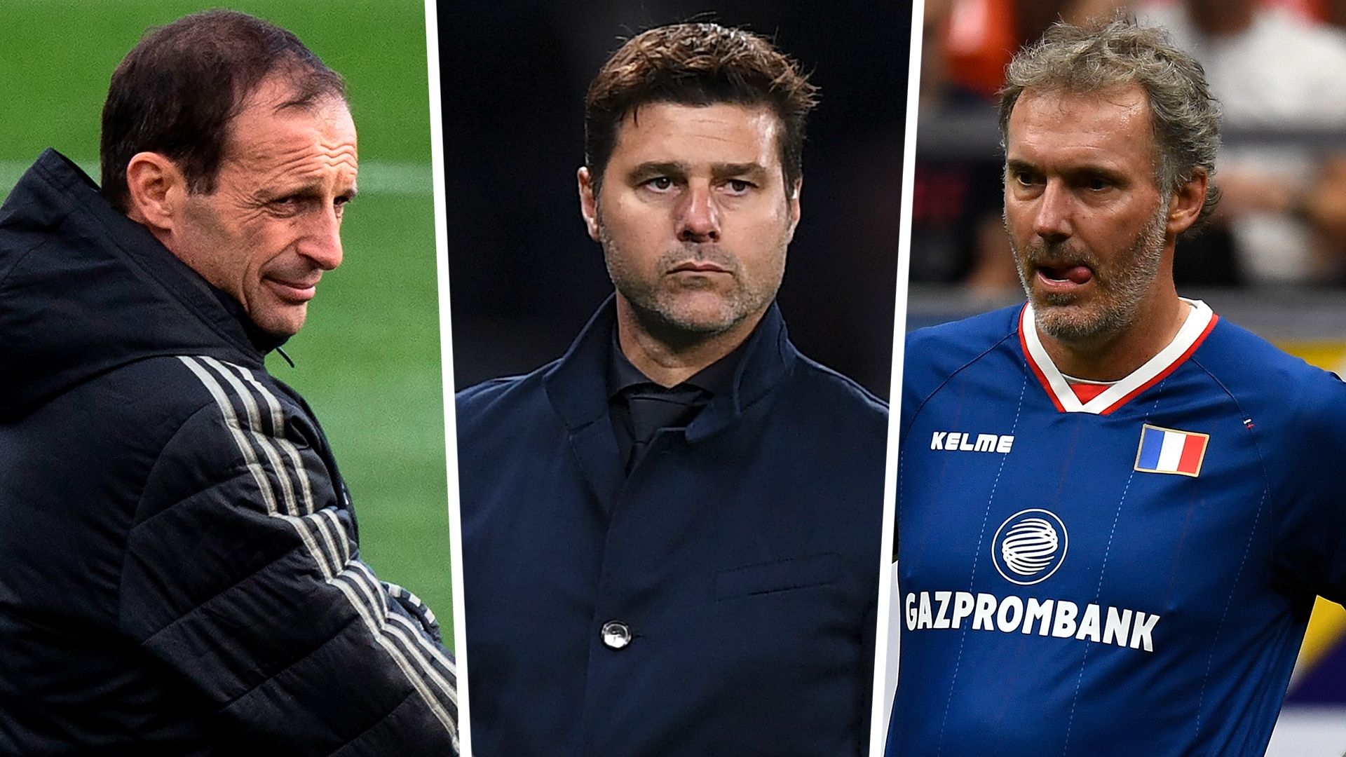 Massimiliano Allegri Mauricio Pochettino Laurent Blanc