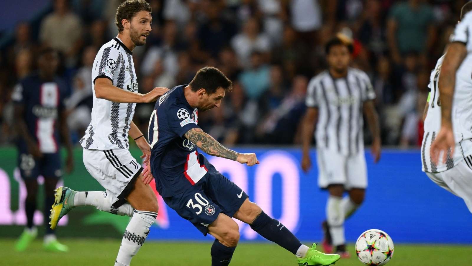 Messi PSG Juventus UEFA Champions League