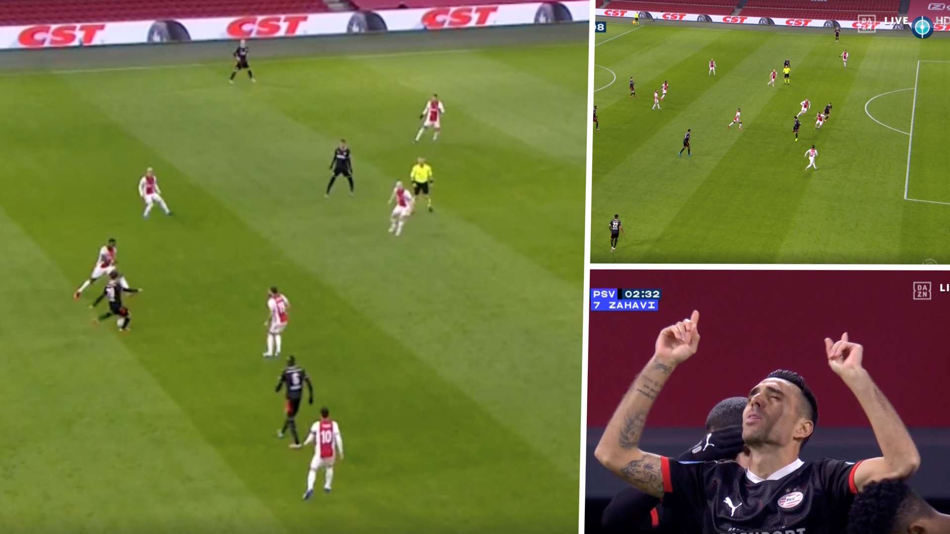 GFX Ajax PSV Eindhoven Tor