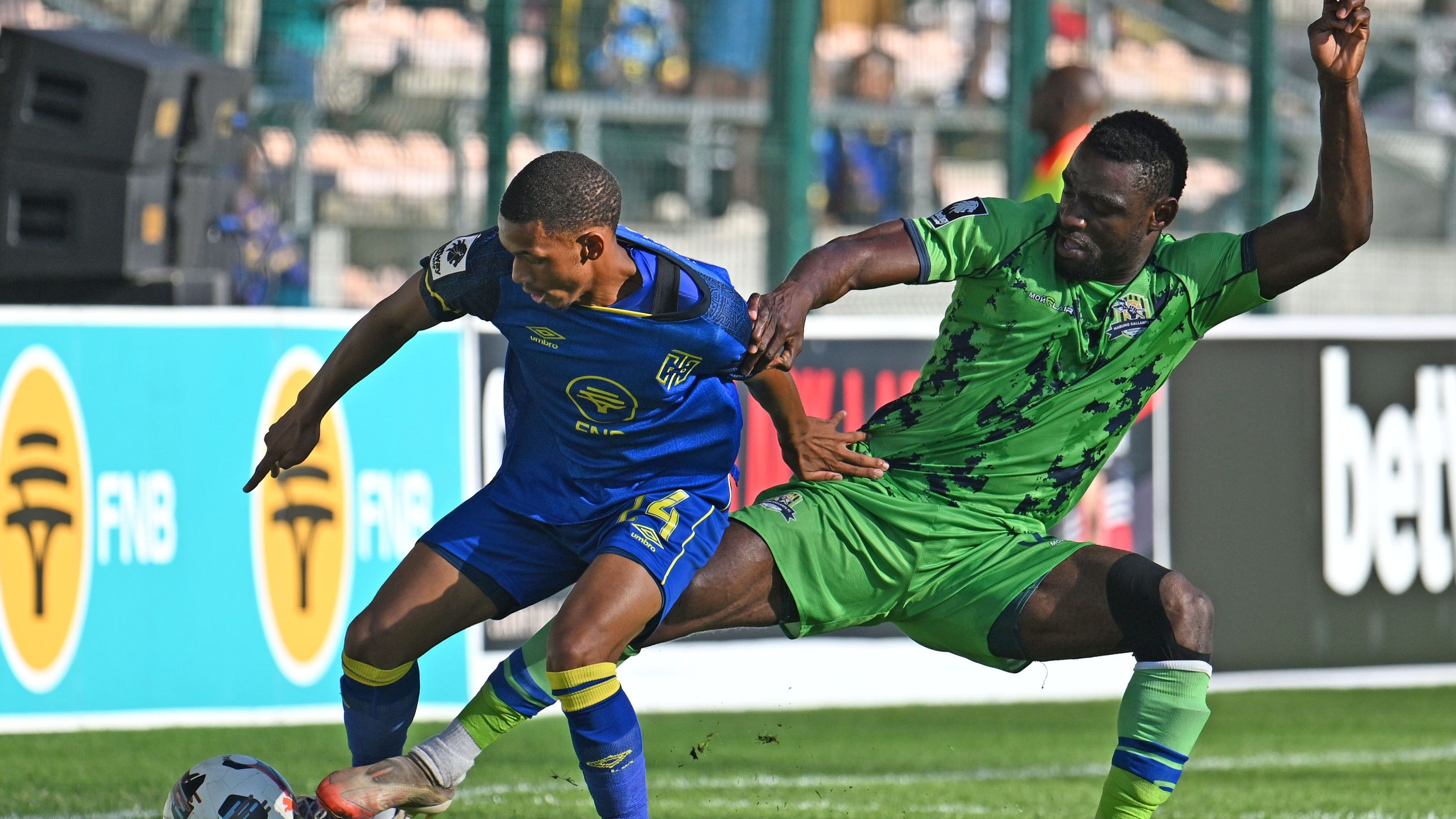 Kayden Francis, Cape Town City and Junior Dion, Marumo Gallants