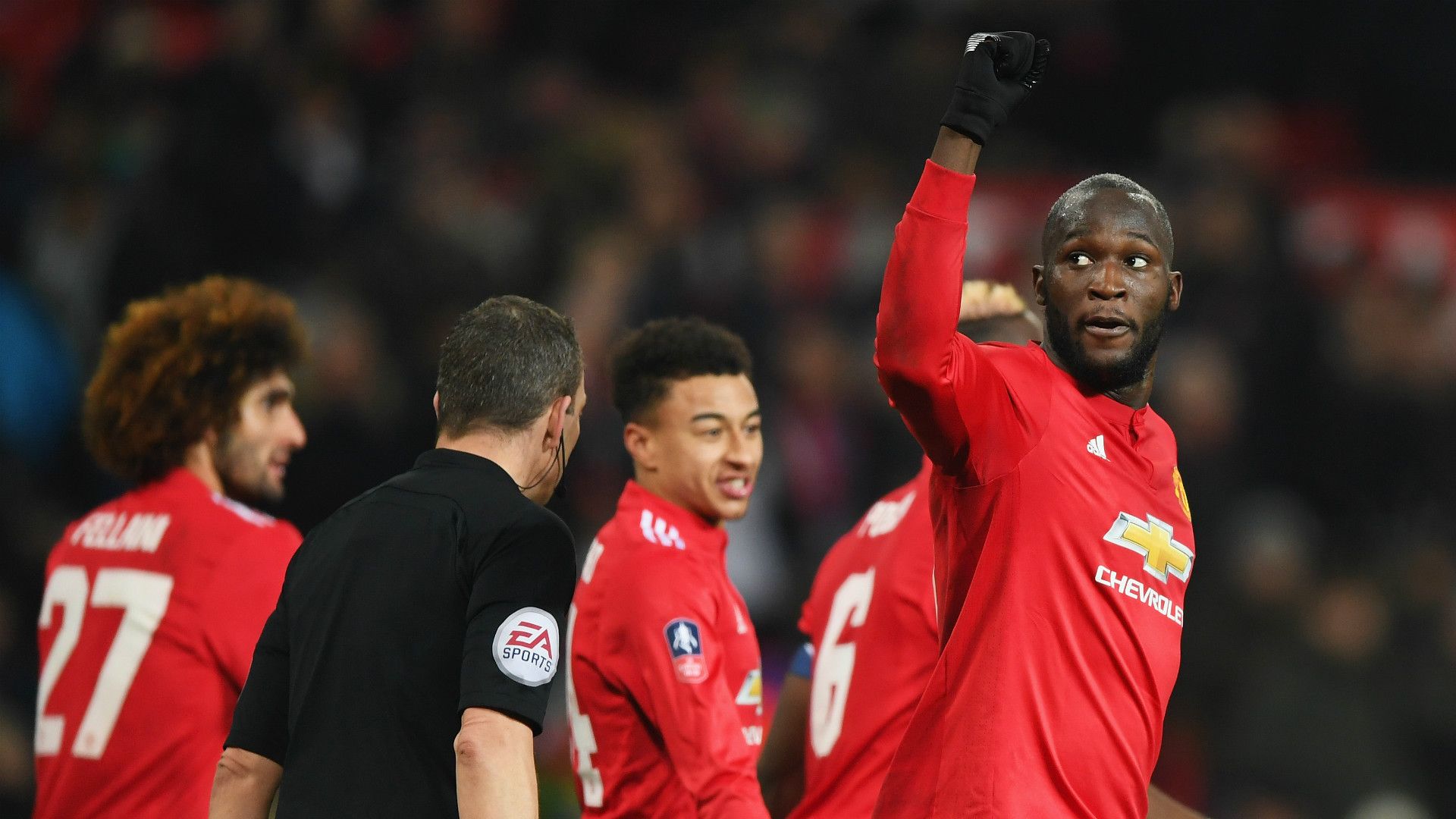 Romelu Lukaku Manchester United FA Cup