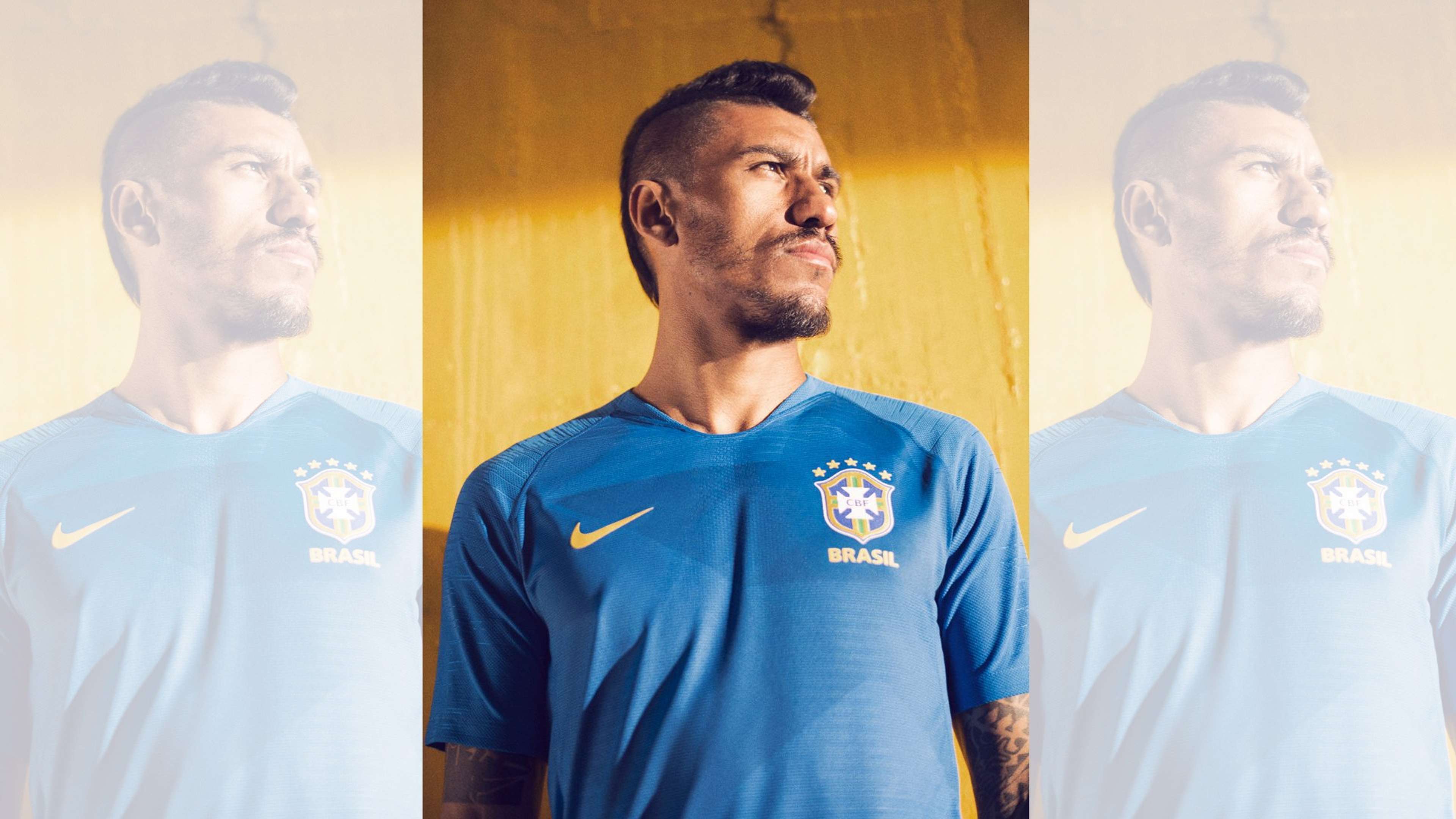 Brasil Camiseta Alternativa 2018 Brazil Away Kit