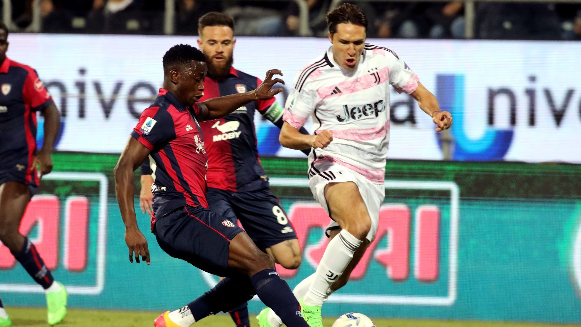Ibrahim Sulemana Federico Chiesa Cagliari Juventus
