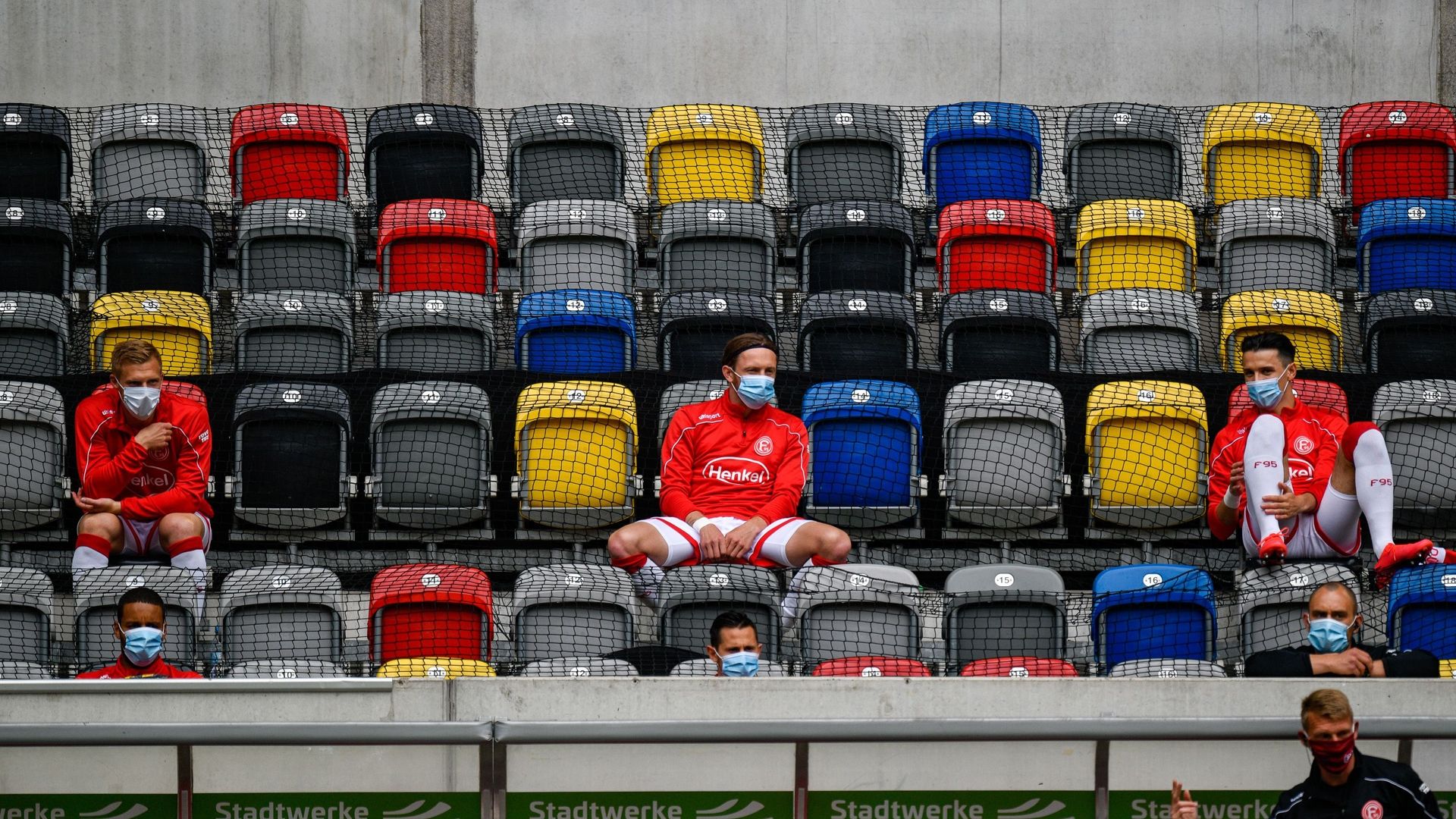 Fortuna Duesseldorf v SC Paderborn 07, en la vuelta de la Bundesliga tras el coronavirus
