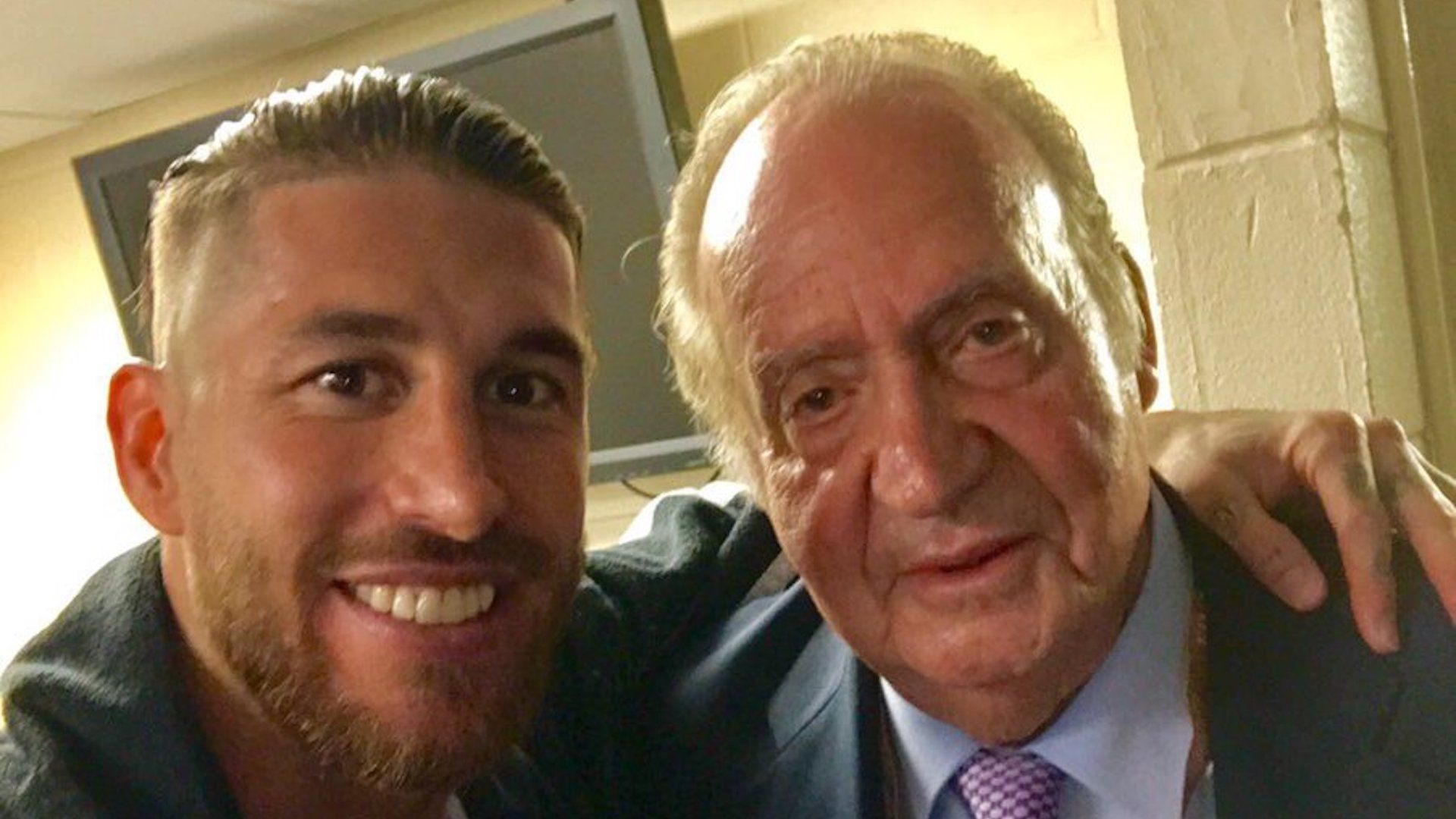 Sergio Ramos Juan Carlos de Borbón