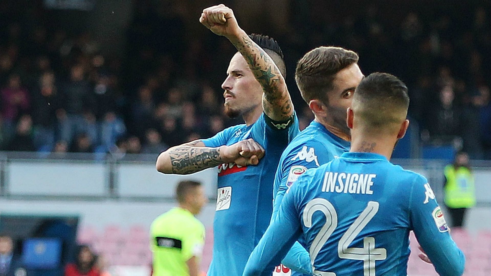 Hamsik Napoli Sampdoria Serie A