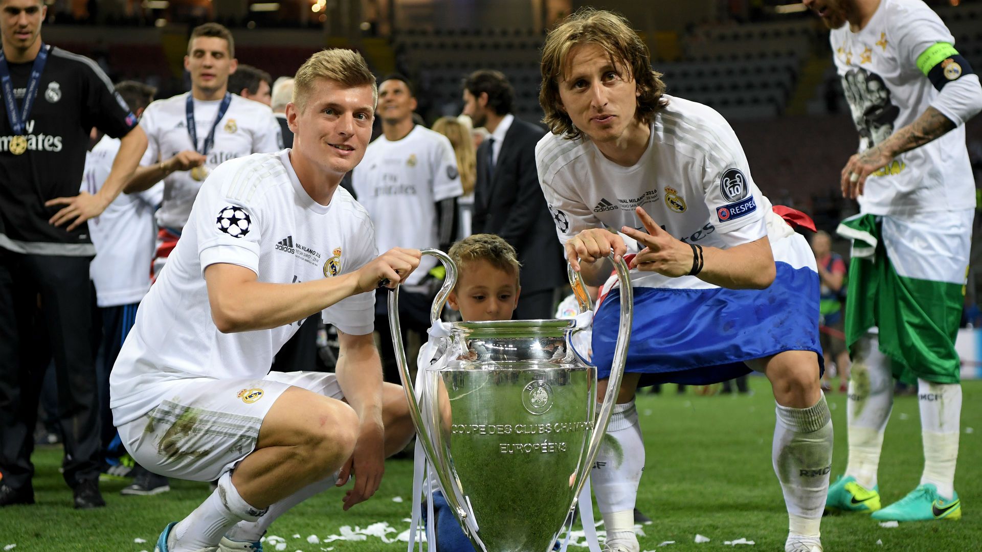 luka modric toni kroos - real atletico - champions league final - 28052016