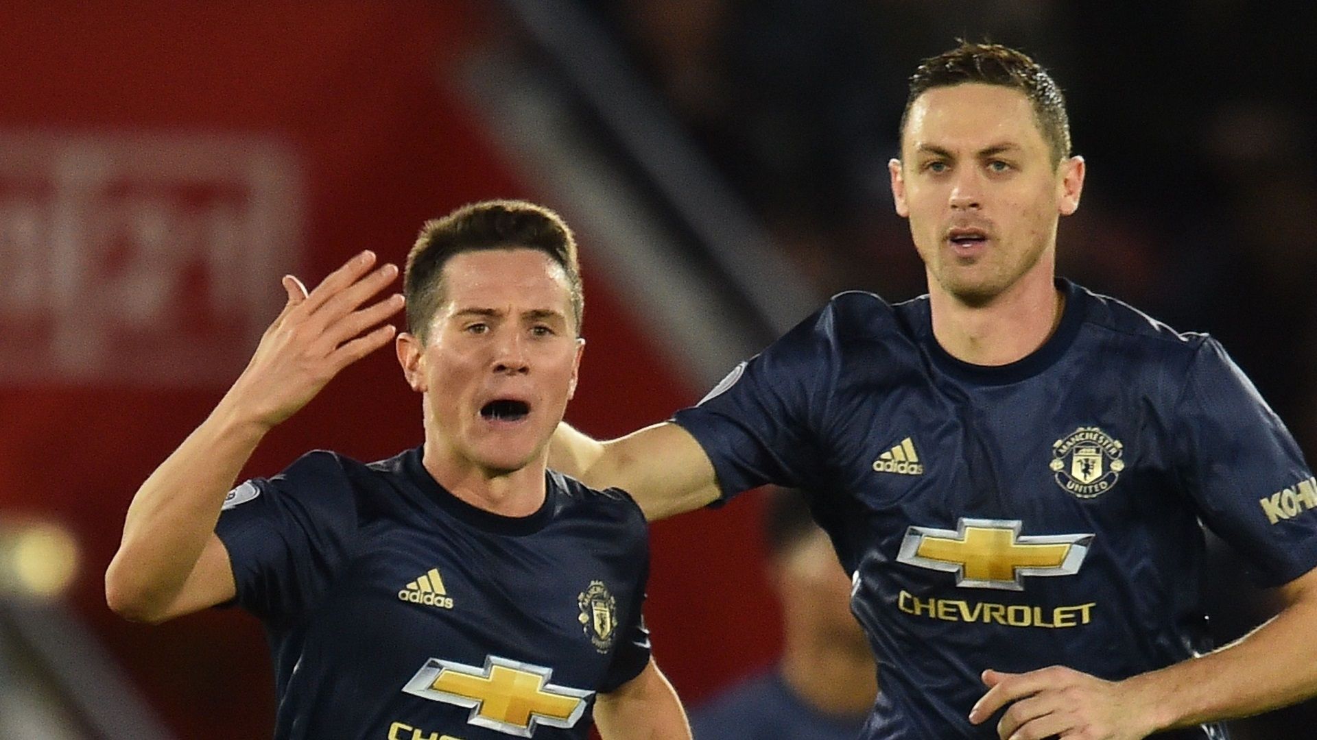 Ander Herrera Nemanja Matic Manchester United 01122018