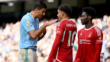Rodri Morgan Gibbs-White Man City Nottingham Forest 2023-24