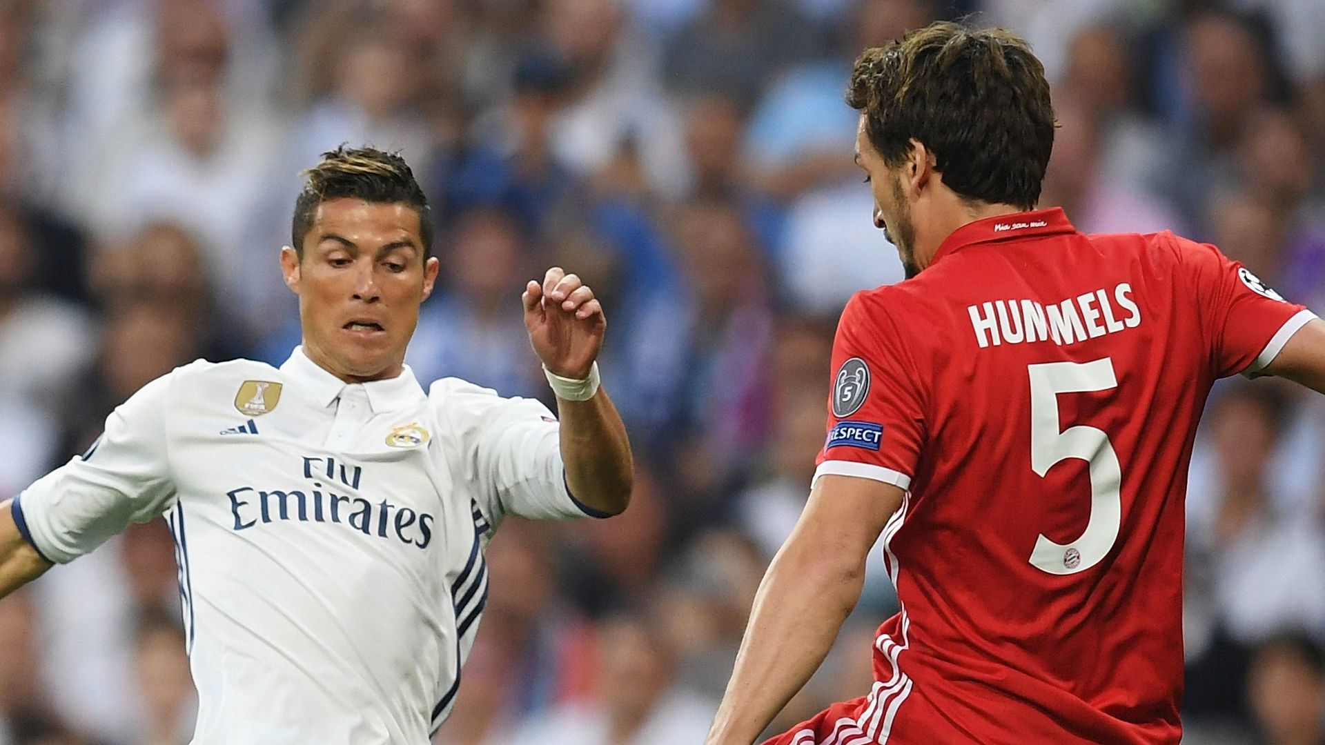 Cristiano Ronaldo Mats Hummels Real Madrid Bayern Munich UCL 18042017