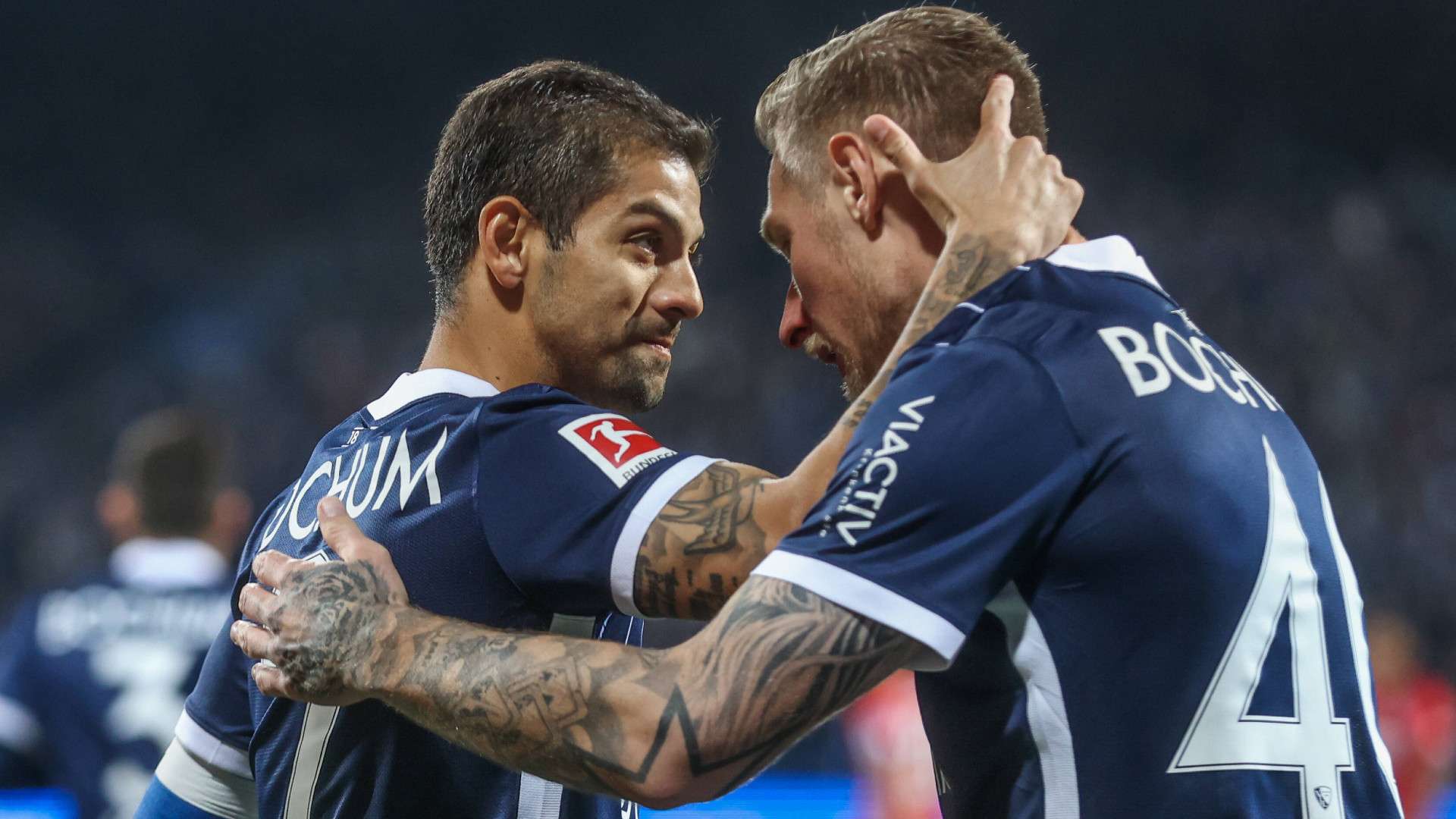 GERMANY ONLY: CRISTIAN GAMBOA SEBASTIAN POLTER BOCHUM BUNDESLIGA 24102021