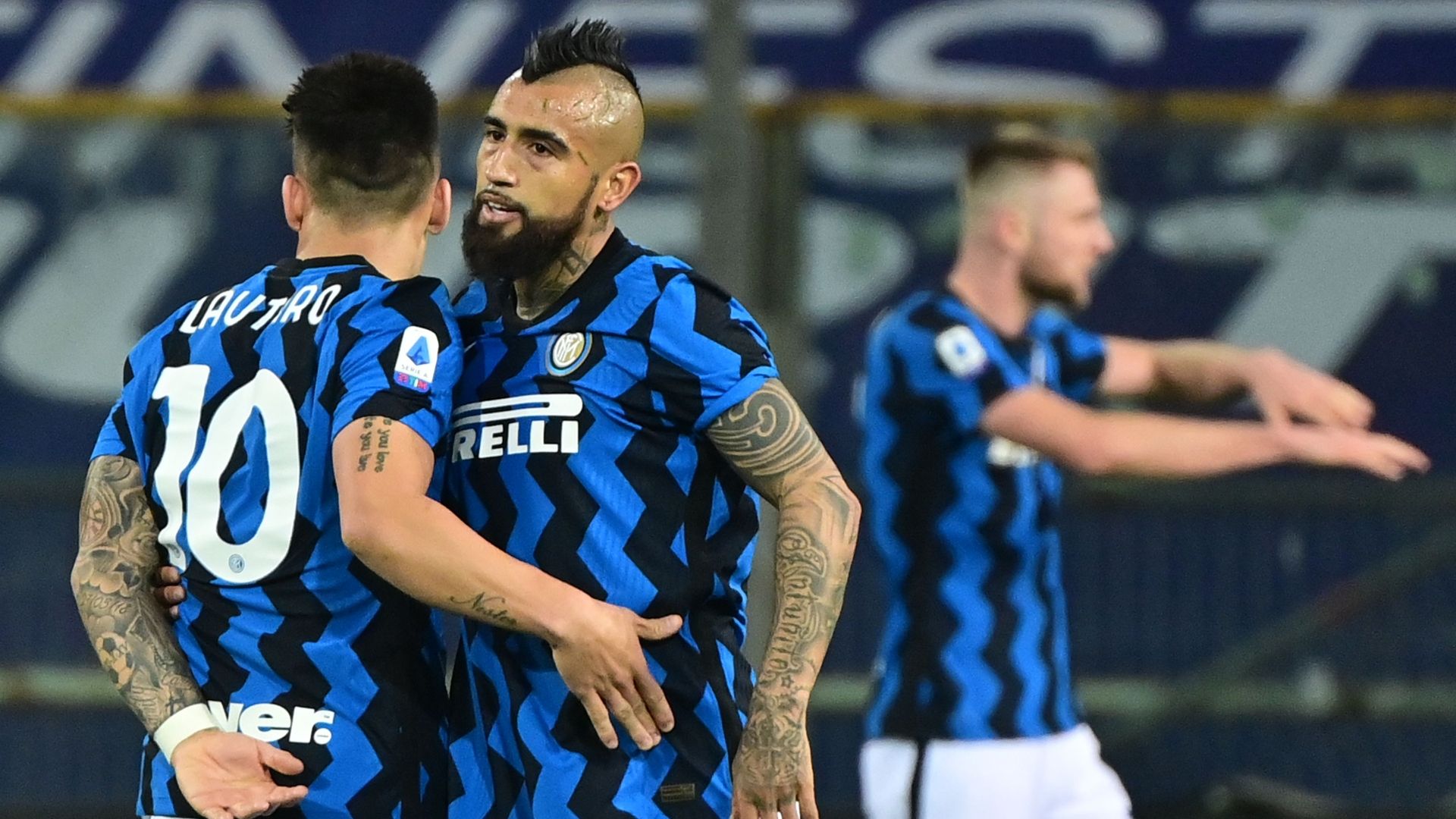 Lautaro Martínez - Arturo Vidal Inter