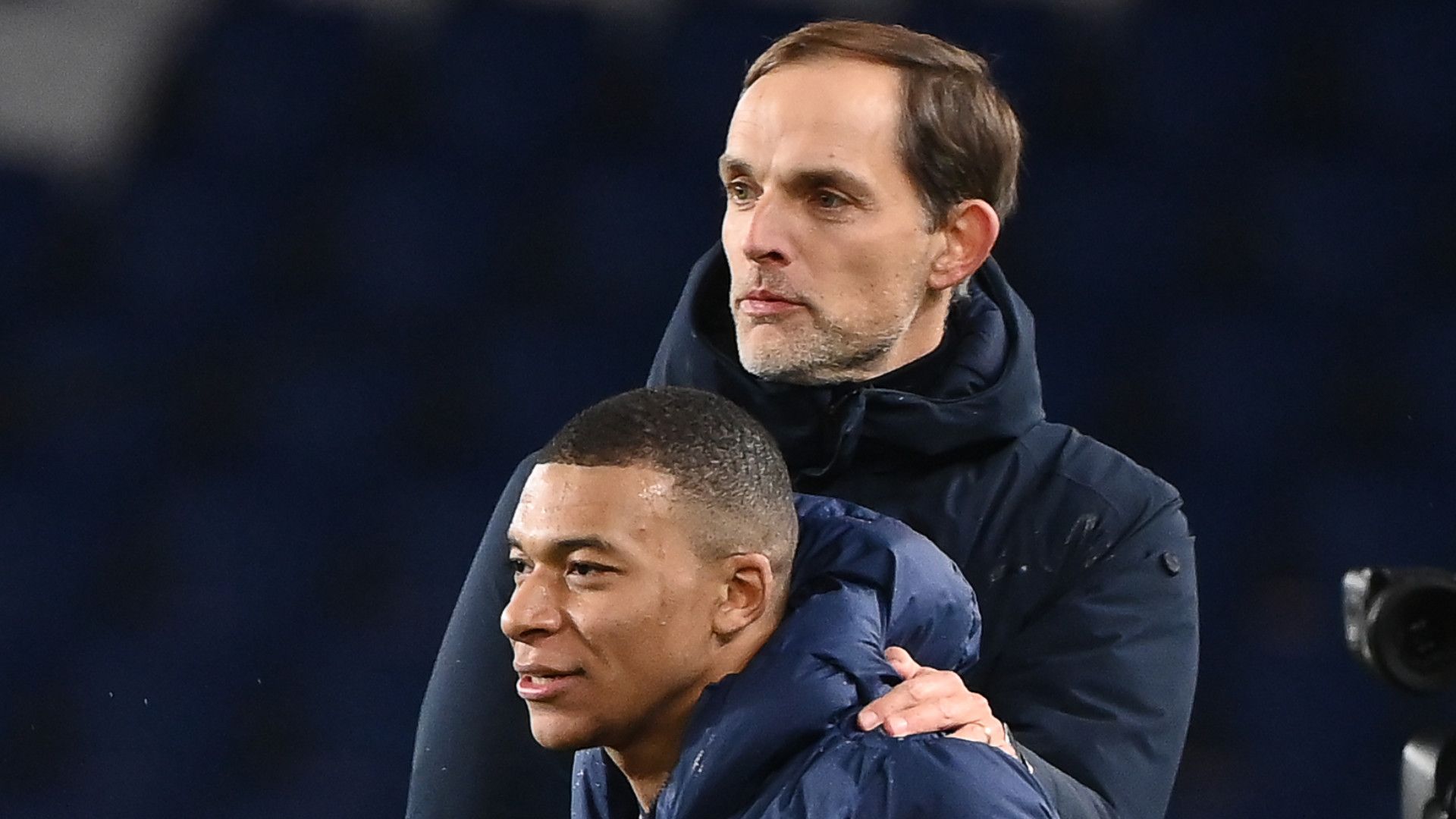 KYLIAN MBAPPE THOMAS TUCHEL PSG