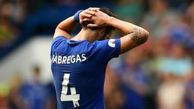 Cesc Fabregas Chelsea Burnley