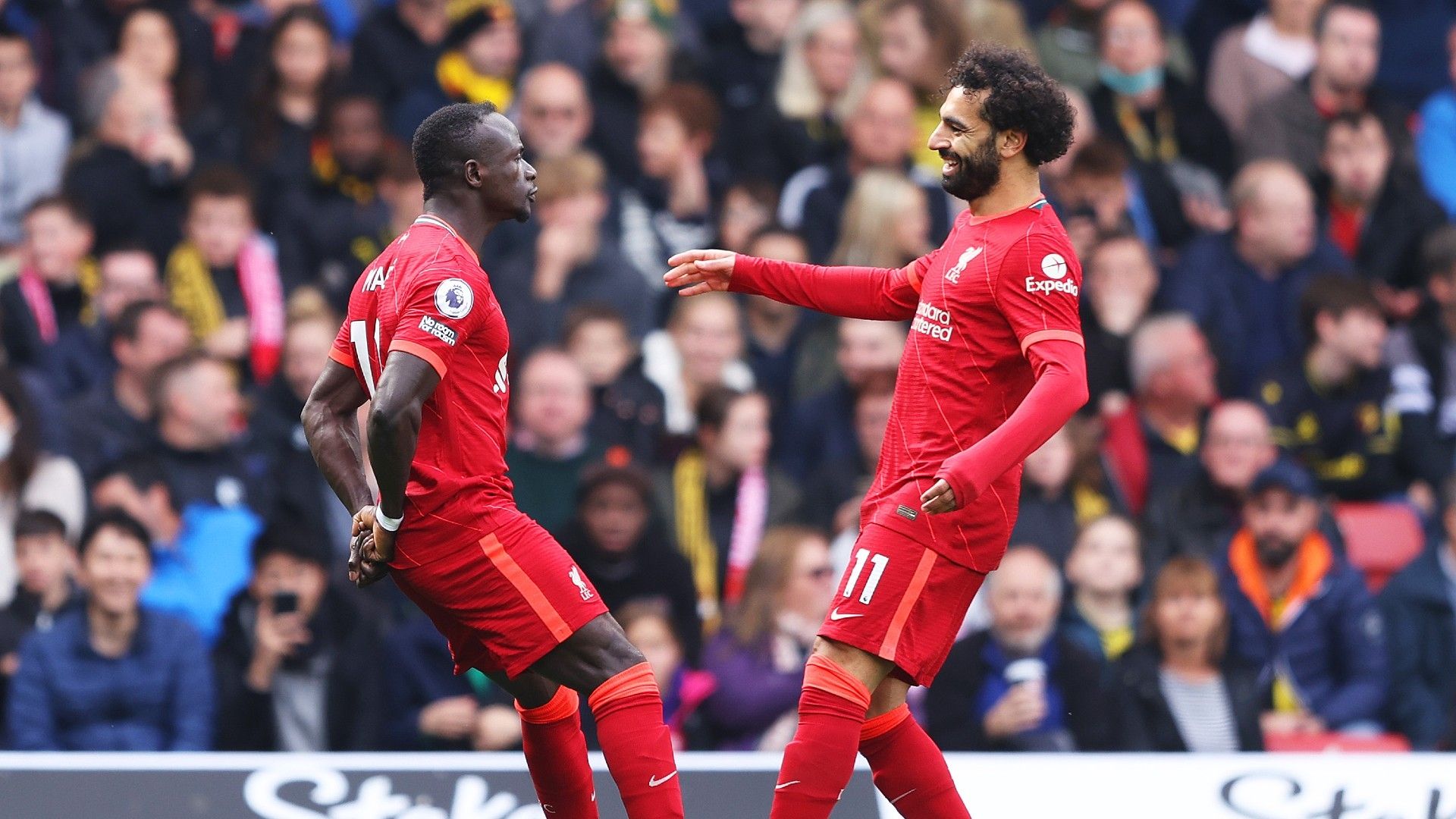Sadio Mane, Mohamed Salah - Liverpool