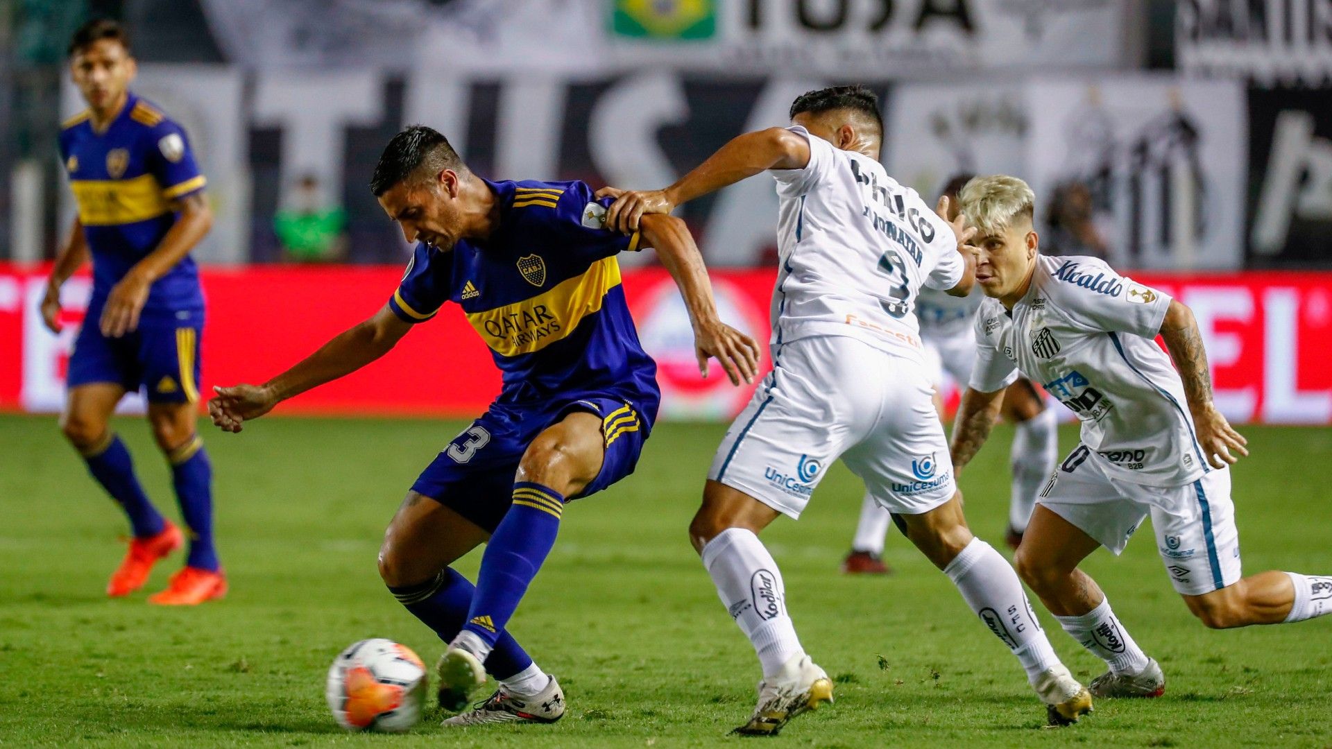 Diego Pulpo Gonzalez Santos Boca Copa Libertadores 13012021