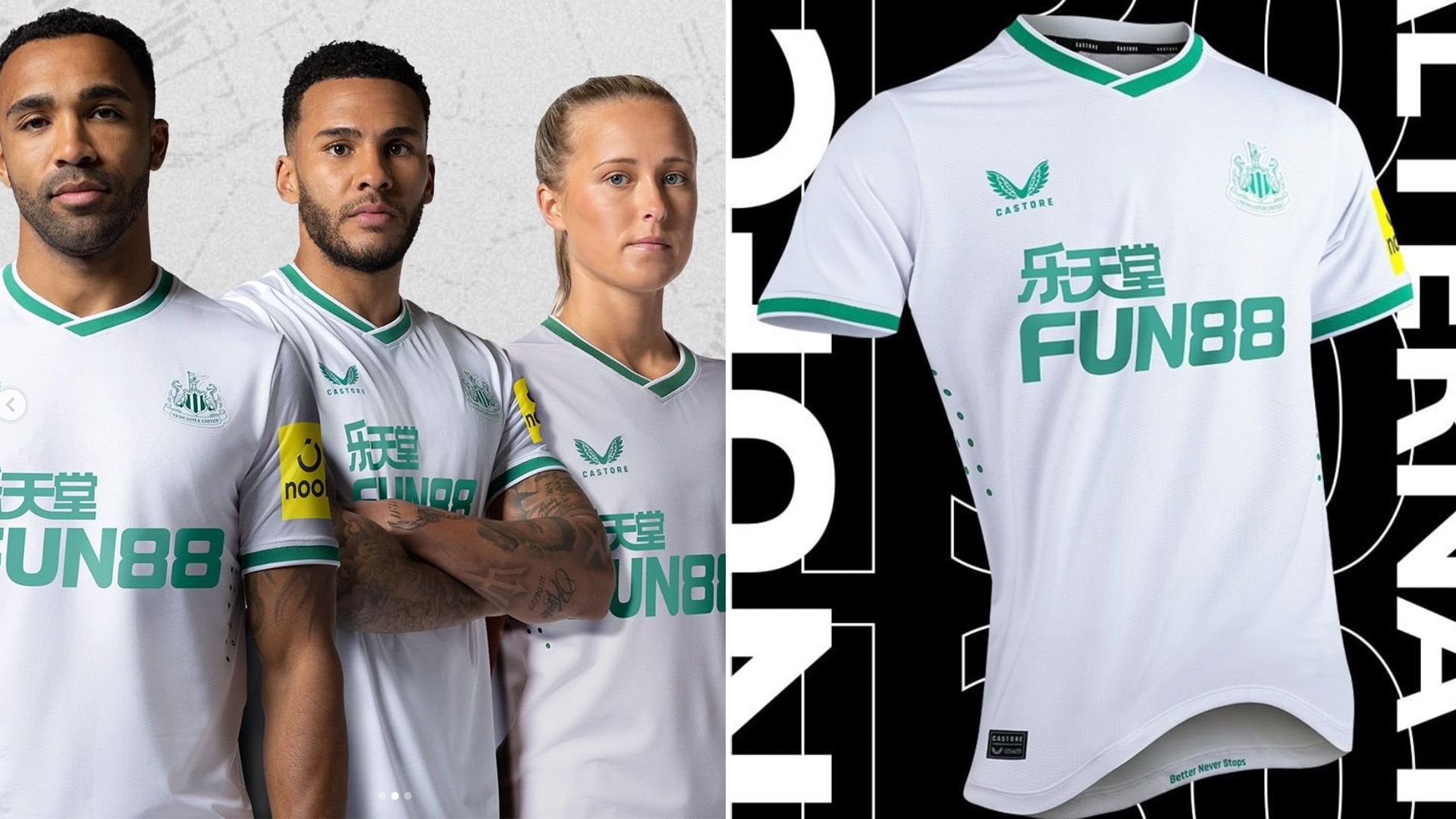 Newcastle unveil Saudi Arabian colourway for 2022 23 third kit Goal Uganda