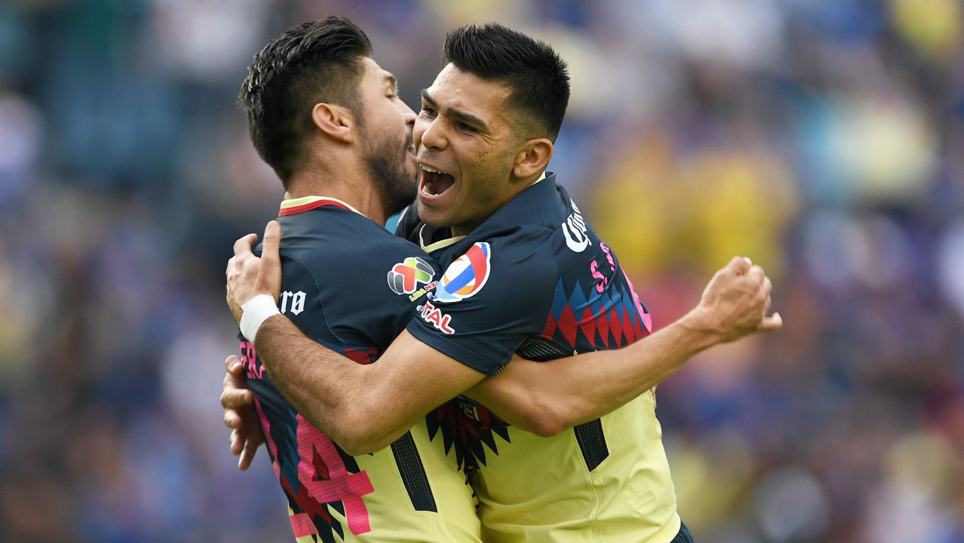 Oribe Peralta Silvio Romero Club America