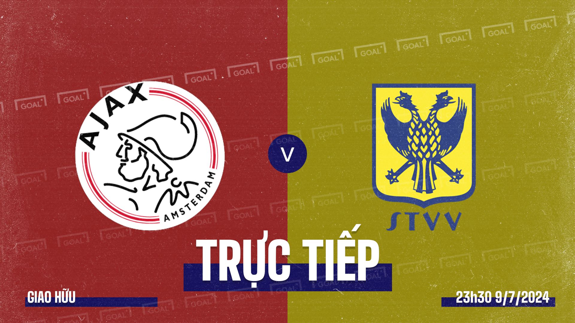 Ajax v St. Truiden Club Friendlies 2024 GFX