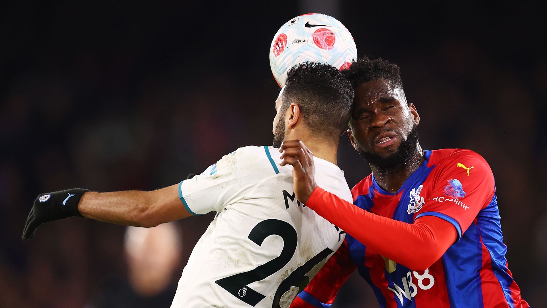 Riyad Mahrez Odsonne Edouard Man City Crystal Palace Premier League 2021-22