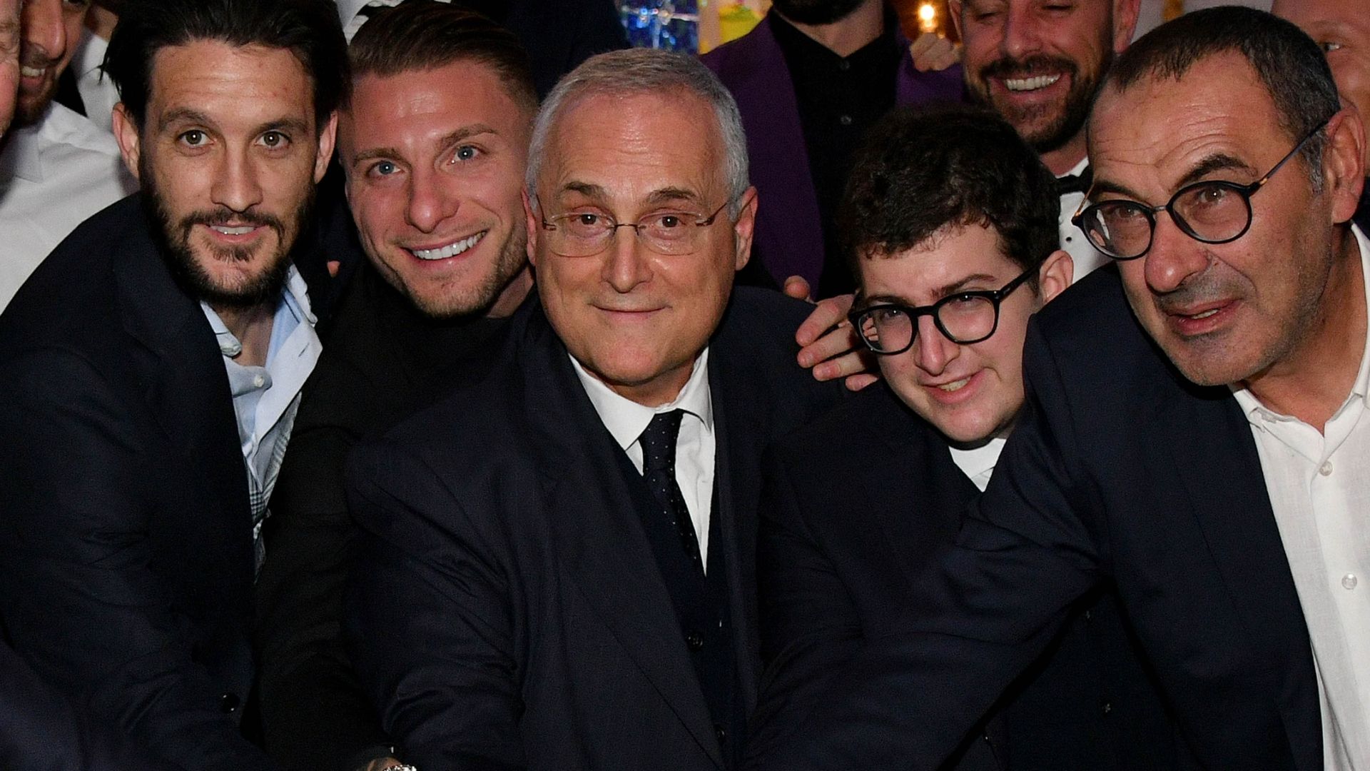 Lotito giocatori Lazio