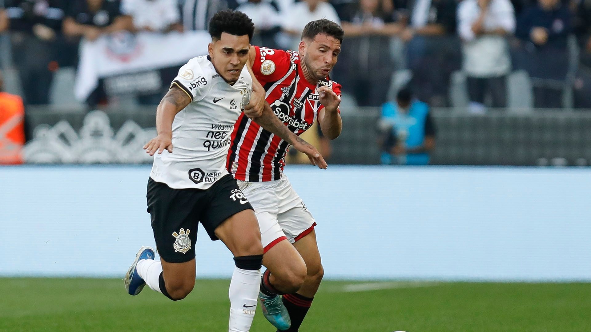 Du Queiroz, Calleri, Corinthians x São Paulo, Brasileirão, 22052022